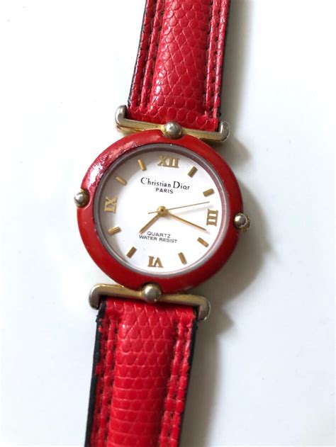 christian dior wrist watch|christian dior vintage ladies watch.